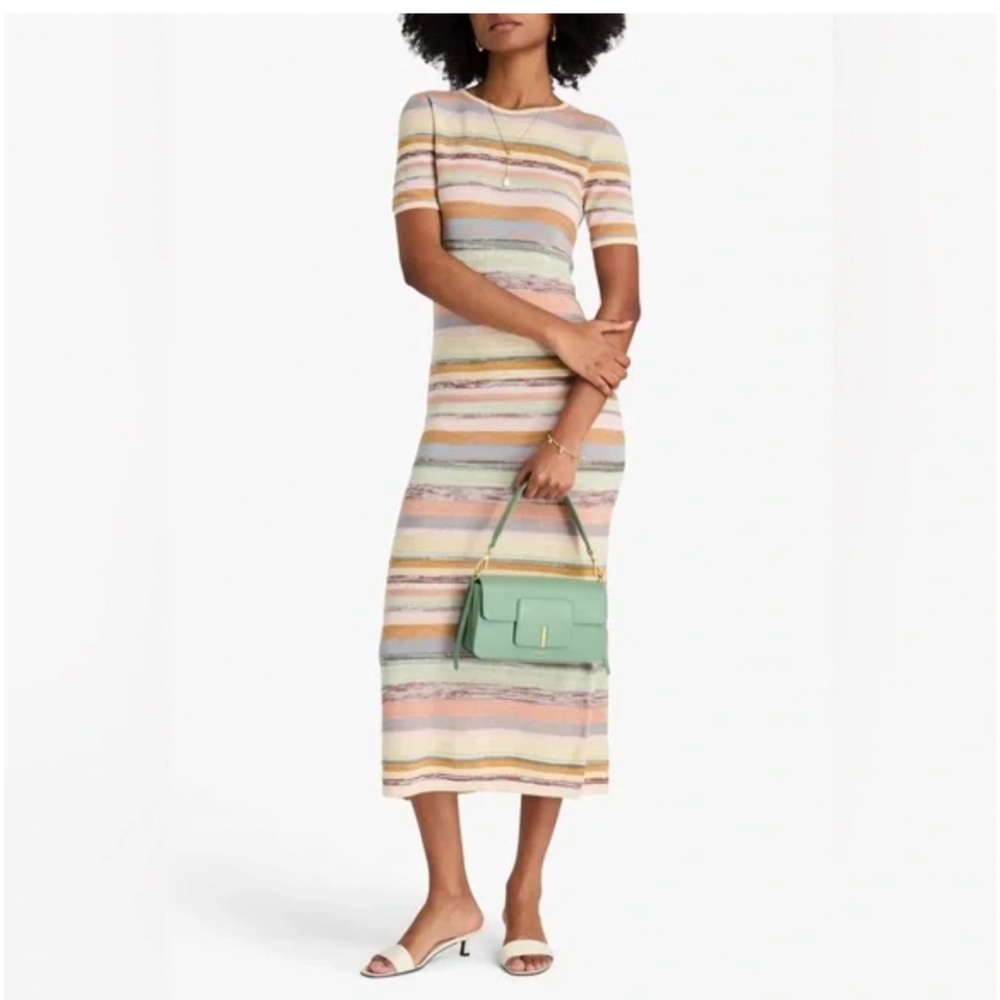 Zimmermann Natura Mouline Midi Dress